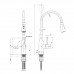 Смеситель Lemark Expert LM5082S-White для кухни с гибким изливом