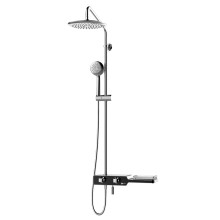 Душевая стойка для ванны и душа с термостатом Lemark Tropic LM7009С