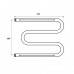 Полотенцесушитель водяной Point PN38667P 600x700 М-образный с полкой, хром