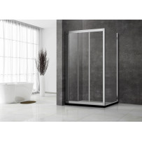 Душевой угол Veconi Rovigo RV-031, 1400х800х1950, хром, стекло прозрачное