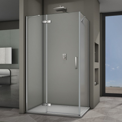 Душевой угол Veconi Rovigo RV-064, 1200x900x1950 хром, стекло прозрачное Душевой угол Veconi Rovigo RV-064, 1200x900x1950 хром, стекло прозрачное