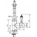 Смеситель для умывальника Boheme Brillante Ripresa 342