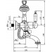 Смеситель для ванны Boheme Tradizionale Oro 283