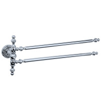 Полотенцедержатель двойной Boheme Brillante 10442