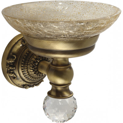 Мыльница настенная Migliore Cristalia ML.CRS-60.201.BR, бронза