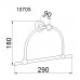 Держатель для полотенца Boheme Chiaro 10505