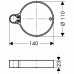 Мыльница для душевой штанги Hansgrohe Croma 28678 000