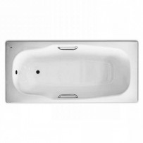 Стальная ванна BLB Atlantica 180х80 B80A с отверстиями под ручки