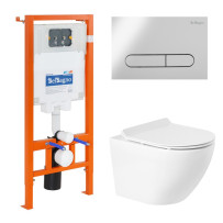 Инсталляция с унитазом BELBAGNO BB002-80 SFERA R 