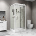 Душевая кабина Niagara Standart ST80/15Q/BK 80х80х200 квадрат, поддон 15см,распашная,проф.белый, без крыши