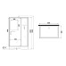 Душевая кабина Niagara Standart ST120/90/15Q/BK 120х90х200 прямоугольник,поддон 15см,распашная,проф.белый,без крыши