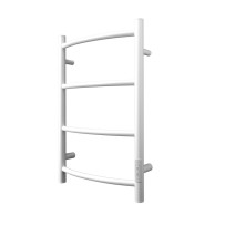 Полотенцесушитель электрический Point Афина PN04846W П3 400x600, диммер справа, белый