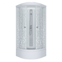 Душевая кабина Triton Стандарт В3 100х100 стекло мозаика средний поддон Щ0000030293