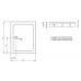 Поддон для душа Radaway Laros D120x90