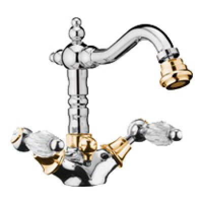 Смеситель Webert Alexandra AL710402 chrome-gold