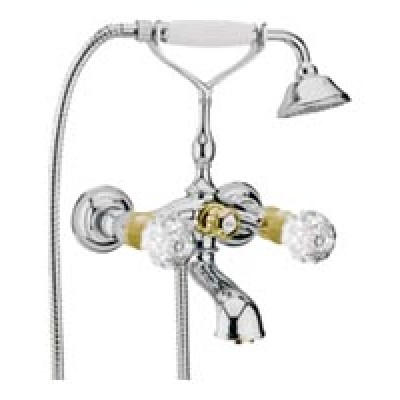 Смеситель Webert Karenina KA720201 chrome/gold