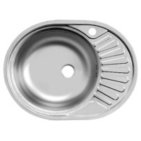 Мойка из нержавейки Ukinox Favorit FAL 577.447--T6K
