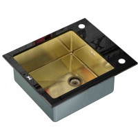 Мойка из нержавейки Zorg Inox GL-6051 Black-Bronze
