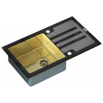 Мойка из нержавейки Zorg Inox GL-7851 Black-Bronze