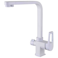 Смеситель Zorg ZR 334 YF-White