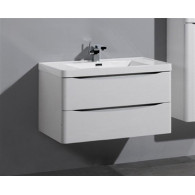 Тумба под раковину подвесная BelBagno Ancona-N 1200 2C SO BL bianco lucido подвесная