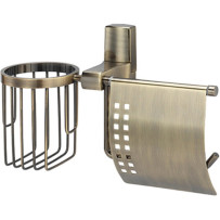 Держатель туалетной бумаги Wasserkraft Exter K-5259 с держателем освежителя