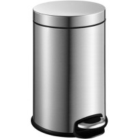 Ведро для мусора Weltwasser WW Erfie MT 12L хром матовый