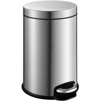 Ведро для мусора Weltwasser WW Erfie MT 5L хром матовый