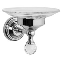 Мыльница Tiffany World Crystal TWCR106cr/sw