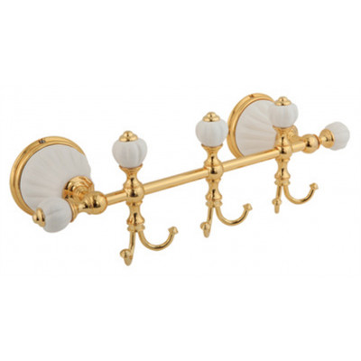 Крючок Migliore Olivia ML.OLV-60.639.BI.DO на планке, золото Крючок Migliore Olivia ML.OLV-60.639.BI.DO на планке, золото