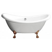 Акриловая ванна BelBagno BB05-BRN ножки бронза