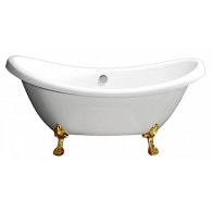 Акриловая ванна BelBagno BB05-ORO ножки золото Акриловая ванна BelBagno BB05-ORO ножки золото