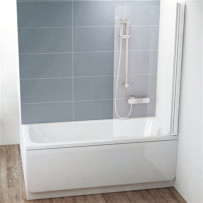Шторка на ванну Ravak CVS1-80 R Transparent 7QR40100Z1