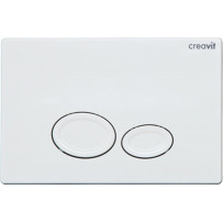 Кнопка слива инсталляций Creavit Drop GP2001.00 белая