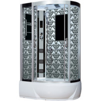 Душевая кабина Niagara Lux 120x80 7712WL хром, металлик