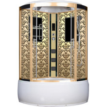Душевая кабина 120х120 Niagara Lux 7744G золото