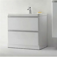 Раковина с тумбой BelBagno Energia-N 60 bianco lucido напольная