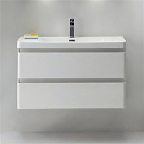 Тумба под раковину подвесная BelBagno Energia-N 90 bianco lucido подвесная