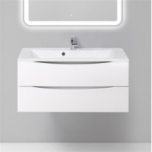 Тумба под раковину подвесная BelBagno Marino 100 bianco lucido