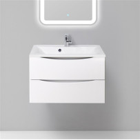 Тумба под раковину подвесная BelBagno Marino 75 bianco lucido