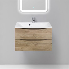 Тумба под раковину подвесная BelBagno Marino 75 rovere nature