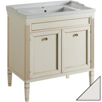 Раковина с тумбой Caprigo Albion Promo 80 bianco-grigio