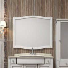 Зеркало для ванной Opadiris Лаура 120 белое Z0000012471