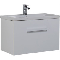 Тумба под раковину подвесная Aquanet Порто 80 белая