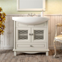 Тумба под раковину Opadiris Омега 75 cлоновая кость