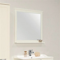 Зеркало для ванной Акватон Леон 80 дуб белый 1A186402LBPS0
