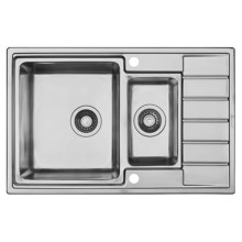 Мойка из нержавейки Seaman Eco Roma SMR-7850B с клапан-автоматом 