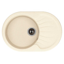 Мойка из мрамора Dr. Gans Berta 760 белый 25.040.C0760.401