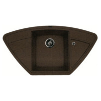 Мойка из мрамора Florentina Липси 980С коричневый 20.180.D0980.105