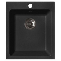Мойка из мрамора GranFest Practic GF-P505 черный